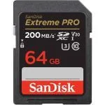 کارت حافظه سندیسک  SanDisk 64GB Extreme PRO UHS-I SDXC