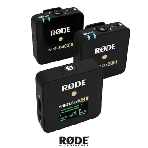 میکروفن بی سیم (دومخاطب) -Rode wirelless Go ii
