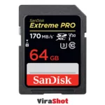کارت حافظه سندیسک  SanDisk 64GB Extreme PRO UHS-I SDXC