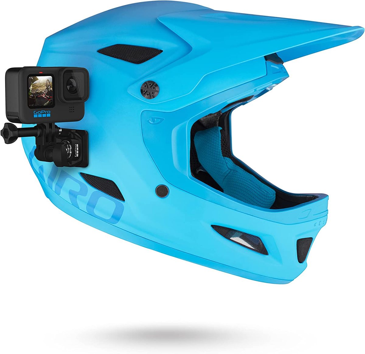 پایه ی نگهدارنده کلاه ایمنی گوپرو GoPro Helmet Front + Side Mount