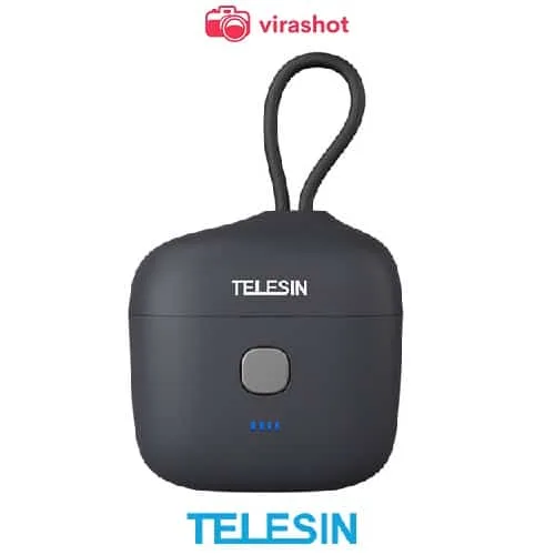 کیس شارژر میکروفن رود وایرلس گو 2-Telesin charging