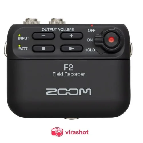 رکوردر یقه ای زوم ZOOM F2
