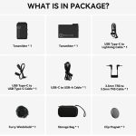 میکروفون تک مخاطب Hollyland LARK MAX Solo Wireless - Image 7