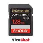 کارت حافظه سندیسک 128گیگ SD Extreme PRO