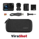 گوپرو هیرو 12 همراه (کارت حافظه سندیسک 64GB+ کیف اصلی گوپرو)GoPro Hero12 bundle