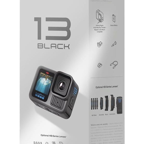 Gopro 13 with Case & SD Memory Card
