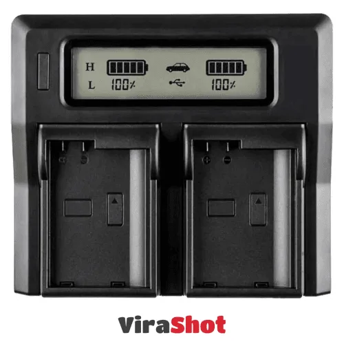 Coolcam Dual Digital Battery Charger