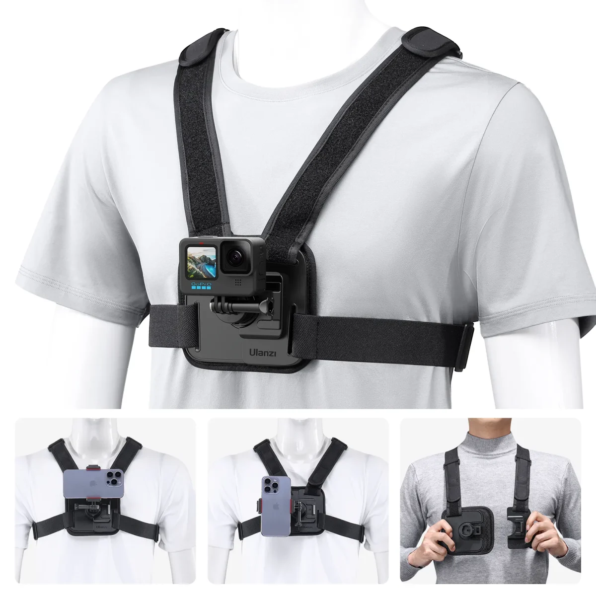 Ulanzi Magnetic Action Camera Body Mount