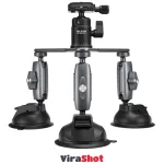 TELESIN Triple Suction Cup