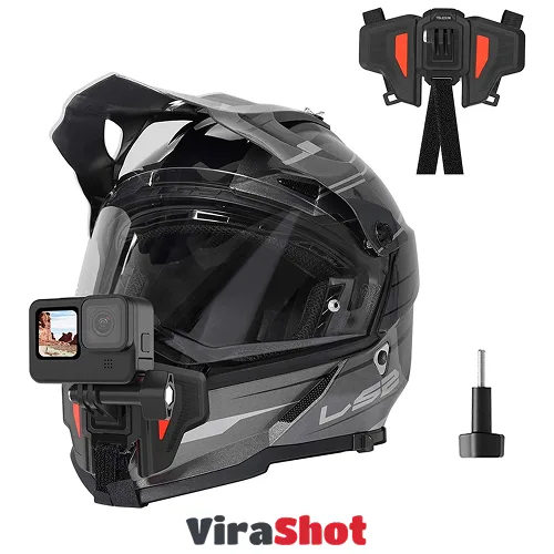 TELESIN Motorcycle Camera Helmet Mount TELESIN Motorcycle Camera Helmet Mount