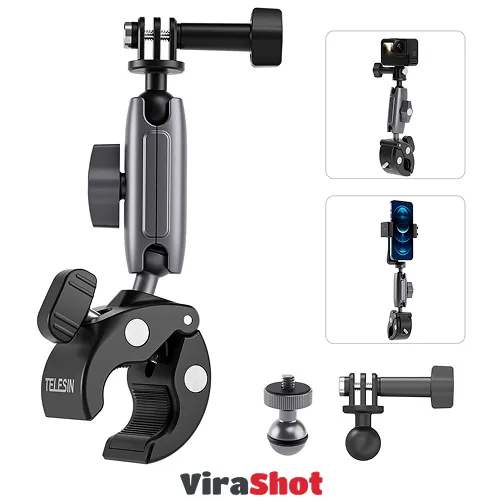 TELESIN Clamp Handlebar