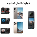 TELESIN U Shape Holder Mount|هولدر دوربین ورزشی دور گردنی تلسین
