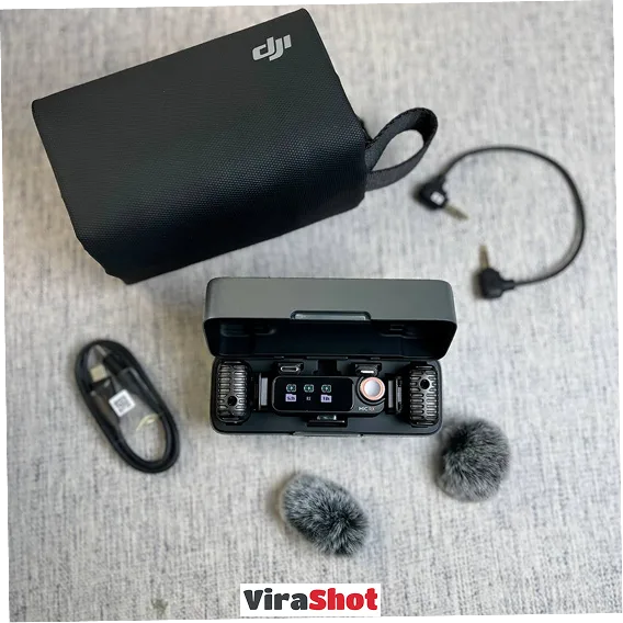 Dji Mic 2 Used|میکروفون دی جی آی میک 2 کارکرده