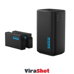 MAX2 Dual Battery Charger|شارژر دوبل همراه 2 باتری گوپرو مکس 2