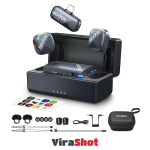 GODOX Cube-C Combo Kit 2| میکروفون بی سیم دونفره گودگس کیت 2 کمبو