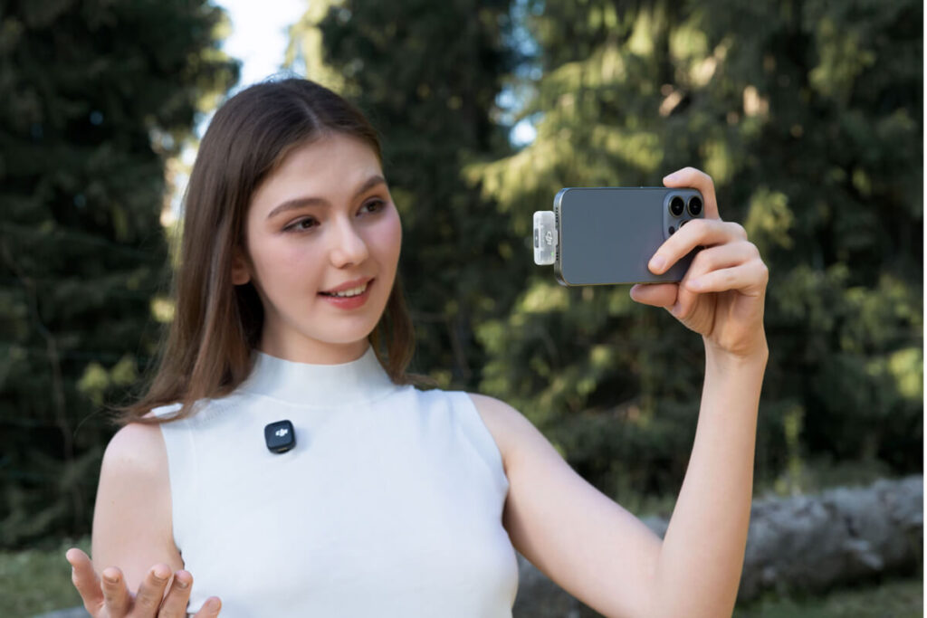 DJI Mic Series Mobile Receiver|گیرنده موبایل میکروفن دی جی آی