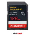 SANDISK 128GB Extreme PRO SD|کارت حافظه 128 گیگ سندیسک سرعت 250 مگابایت