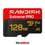 SANDISK Extreme PRO microSD 128GB 250MB|کارت حافظه 128 گیگ میکرو سرعت 250 مگابایت